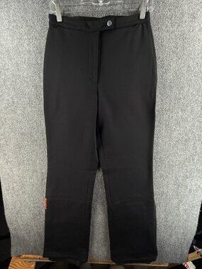 Schoeller Pants Women 8 Long Black Stretch Lined Winter Ski Outdoor Adult